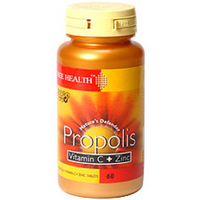 Bee Health Propolis Vitamin C & Zinc 60 Tablets