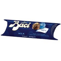 Baci Baci Milk Chocolate Tube 3 Pieces 25g
