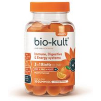 Bio-Kult 3-in-1 Biotic Blend Gummies for Adults. Orange Flavour. 30.