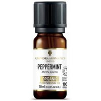 Amphora Aromatics Peppermint Organic Essential Oil 10ml