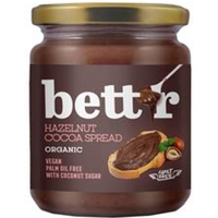 Bettr Organic Hazelnut Cocoa Spread 250g