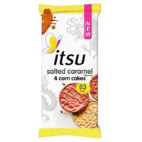 Itsu Salted Caramel 4 Corn Cakes 68g