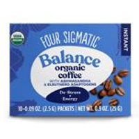Four Sigma Foods Balance 'Instant Coffee with Ashwagandha & Eleuthero 10 sachets