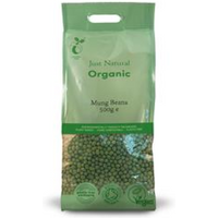 Just Natural Organic Organic Mung Beans 500g