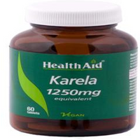 HealthAid Karela Extract 1250mg Equivalent - 60 Tablets