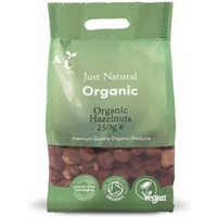 Just Natural Organic Organic Hazelnuts 250g