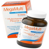 HealthAid Mega-Multi's (with Ginseng) Tablets 30's
