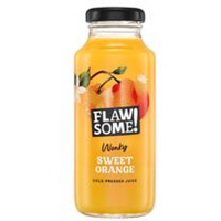Flawsome! Flawsome Orange Cold-Pressed Juice Glass 250ml