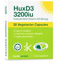Huxley Europe Huxley Europe HuxD3 Vitamin D3 3200iu 30 caps