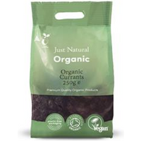 Just Natural Organic Organic Currants 250g