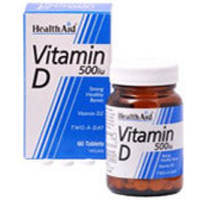 HealthAid Vitamin D 500iu - 60 Tablets