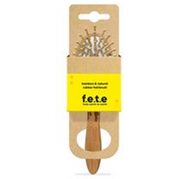 From Earth to Earth Round Small Bamboo Brush (18cm x 5cm) 1 Unit