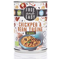 Free & Easy Organic Chickpea & Bean Tagine 400g