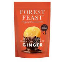 Forest Feast 60% Cocoa Dark Chocolate Ginger 130g