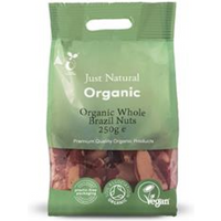 Just Natural Organic Organic Brazils Whole 250g