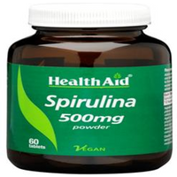 HealthAid Spirulina 500mg Tablets 60 tablets
