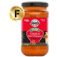 Free From 14 Free From & Vegan Chilli & Red Pepper Pesto 180g