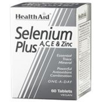 HealthAid Selenium Plus (Vitamins A C E & Zinc) Tablets 60's
