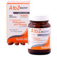 HealthAid A to Z Multivit - 30 tablets