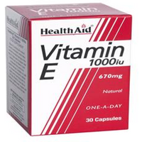 HealthAid Vitamin E 1000iu Natural Capsules 30's