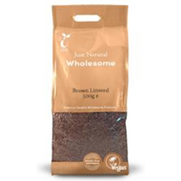 Just Natural Wholesome Brown Linseed 500g