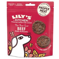 Lilys Kitchen The Best Ever Beef Mini Burgers for Dogs 70g