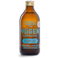 Yugen Yugen Kombucha Organic Passionfruit Elderflower 325ml Bottle