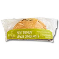 Baked to Taste Ruby Murray Vegi Curry Pasty 232g