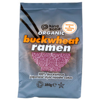 King Soba Org 4 Pack Buckwheat Ramen Noodles 280g