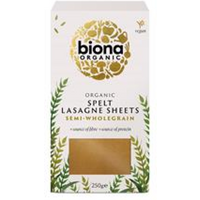 Biona Spelt Lasagne Organic 250g