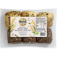 Biona Organic Multi-Seed Bread Roll Selection 300g