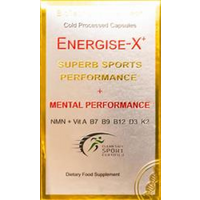BioTech Life Sciences Energise-X NMN NAD+ CoQ10 powder Vit A D3 E K2 B 25 servings