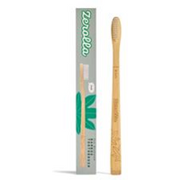 Zerolla Eco Biobased Bamboo Toothbrush - Plant-based Bristles Soft