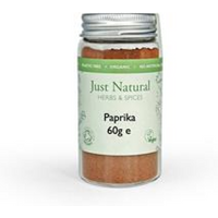 Just Natural Herbs Organic Smoked Paprika (Glass Jar) 60g