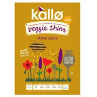 Kallo Kallo Mixed Seeds Veggie Thins 100g