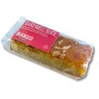 Baked to Taste Gluten Free Bakewell Slice with toasted Almonds 75g