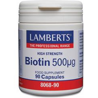 Lamberts High Strength Biotin 500ug 90 capsule