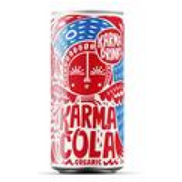 Karma Cola Karma Cola 250ml Can Organic Fairtrade