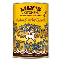 Lilys Kitchen Chicken & Turkey Casserole Tin 400g
