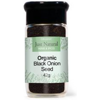 Just Natural Herbs Organic Black Onion Seed (Glass Jar) 55g