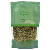 Just Natural Herbs Organic Oregano 100g
