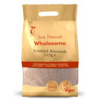 Just Natural Wholesome Ground Almonds 125g