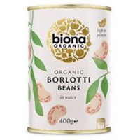Biona Organic Borlotti Beans 400g