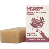Wylder Naturals 120g Lavender & Litsea with Poppy Seeds Natural Soap
