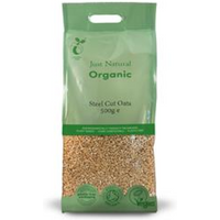 Just Natural Organic Organic Steel Cut Oats 500g