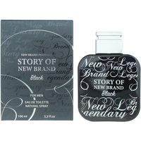 New Brand Story Of New Brand Black For Men Eau de Toilette 100ml