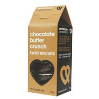 Kent and Fraser Gluten-Free Chocolate Butter-Crunch Biscuit with Dark Cocoa 125g