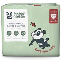 Mama Bamboo Mama Bamboo Eco Nappies - Size 4 (Large) 1070g