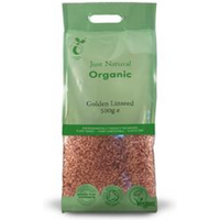 Just Natural Organic Organic Golden Linseed 500g