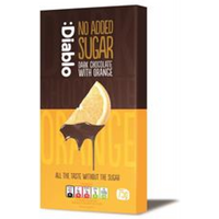 Diablo Sugar Free Diablo Dark Chocolate Bar with Orange 75g